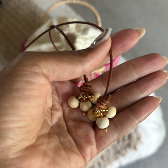 REVOLVE x Mercedes Salazar Vamos A La Playa Raffia Woven Bag - Picture 6 of 7